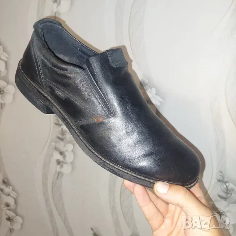 ECCO Turn GTX Slip-On номер 46 водоустойчиви обувки от естествена кожа , снимка 8 - Ежедневни обувки - 47668533
