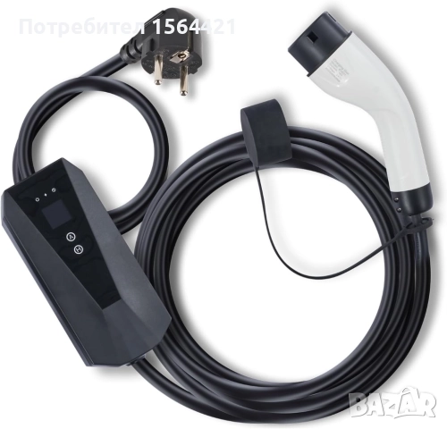 зарядно устройство за електромобил с LCD дисплей, 3.68 kW, станция, снимка 15 - Друга електроника - 52803171