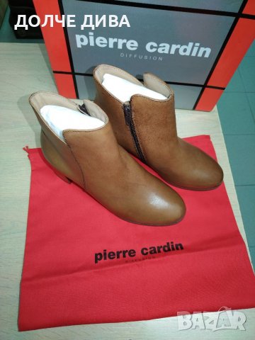  НАМАЛЕНИЕ-Дамски боти,, pierre cardin,, естествена кожа , снимка 10 - Дамски боти - 38161728