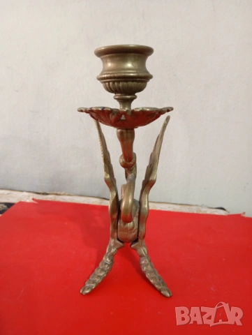 Комплект винтидж свещници, снимка 5 - Други ценни предмети - 53131304