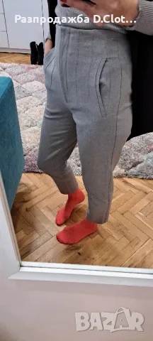 Zara XS/S панталон висока талия , снимка 9 - Панталони - 48639698