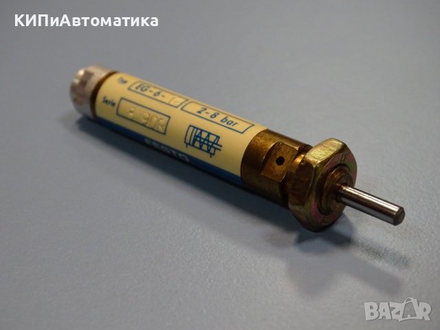 Пневматичен цилиндър Festo EG-6-10 pneumatic round cylinder, снимка 3 - Резервни части за машини - 38283574