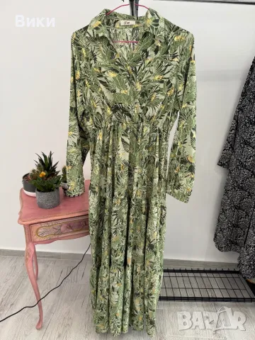 Дълга рокля в размер M, снимка 14 - Рокли - 48428421