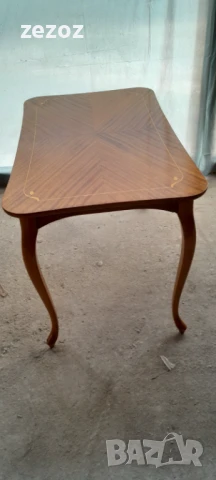 Маса холна с интарзия-№138, снимка 3 - Маси - 50983983