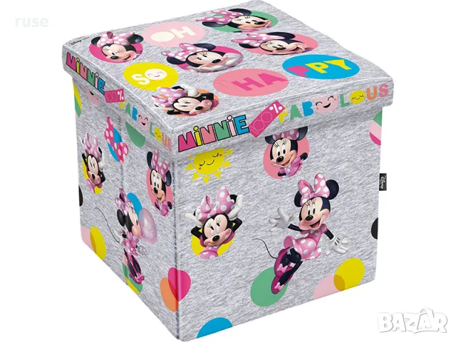 НОВИ! Табуретка сгъваема Disney 3в1 38х38х38см до 150кг, снимка 3 - Мебели за детската стая - 48592417