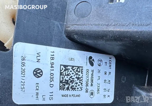 Фар ляв фарове IQ.LIGHT за Фолксваген Vw ID4 ID 4, снимка 10 - Части - 49413049