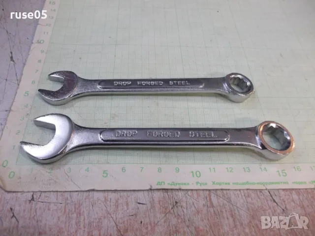 Лот от 2 бр. зведногаечни ключа, снимка 5 - Ключове - 49238794