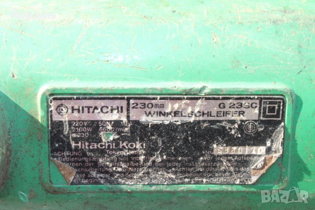 Ъглошлайф ХИТАЧИ , снимка 7 - Други инструменти - 37388850