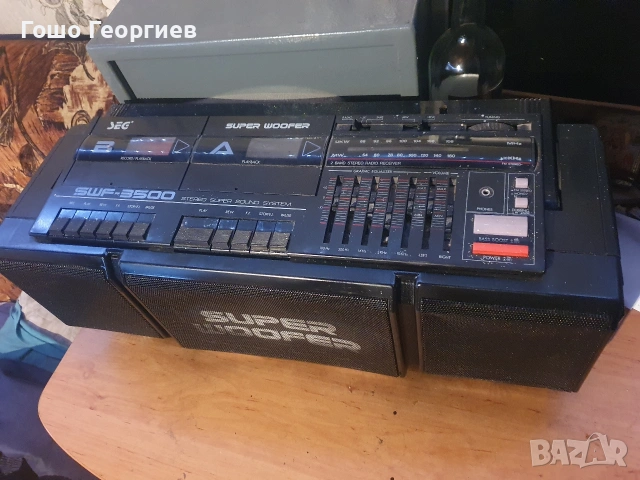 Касетофон SEG SUPERWOOFER, снимка 2 - Радиокасетофони, транзистори - 54181127