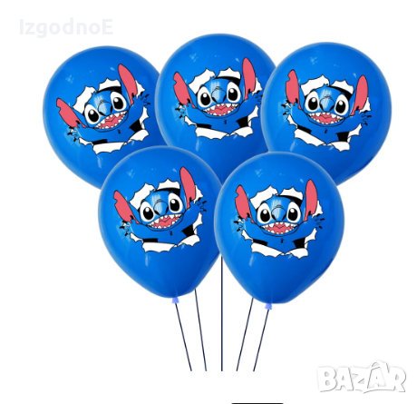  Парти балони Лило и Стич - Lilo and Stitch, снимка 5 - Други - 42797600