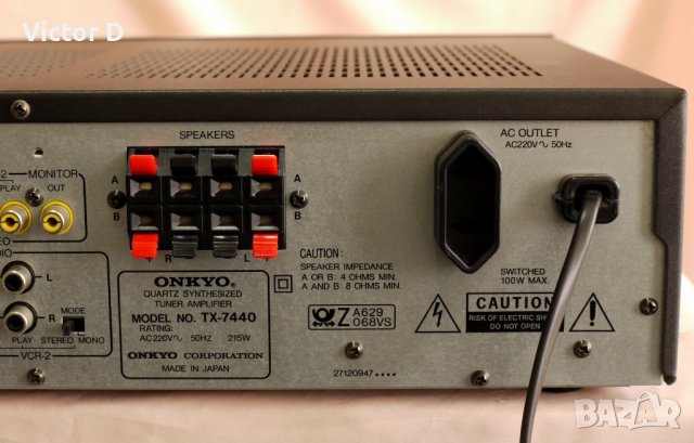 ONKYO TX-7440 - Ресийвър стерео, снимка 10 - Ресийвъри, усилватели, смесителни пултове - 39919339