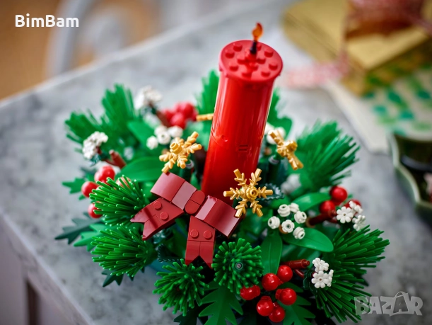 Коледни конструктори LEGO® Iconic - 5 модела, снимка 17 - Конструктори - 52343390
