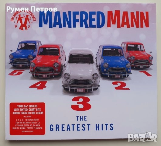 МАНФРЕД МАН - MANFRED MANN - THE GREATEST HITS -5-4-3-2-1 - Special Edition CD, снимка 1