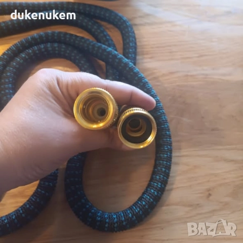 Разтегаем градински маркуч 7.5 м с пистолет 10 функции, снимка 7 - Други инструменти - 52222100