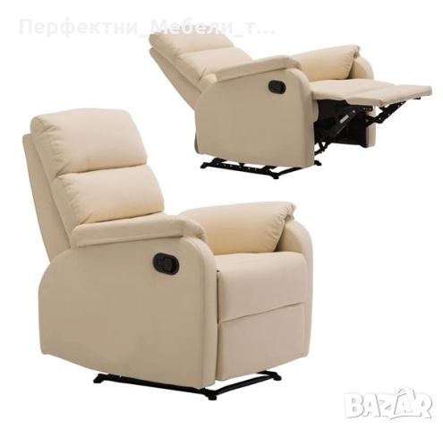 Кресло за релакс,фотьойл за реструм,restroom,луксоно кресло за почивка, снимка 3 - Дивани и мека мебел - 52570659