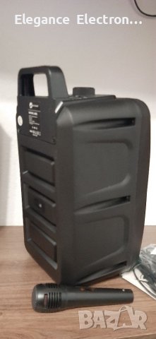 Портативна  Караоке Bluetooth тонколона 100 wats. , снимка 11 - Bluetooth тонколони - 37892381
