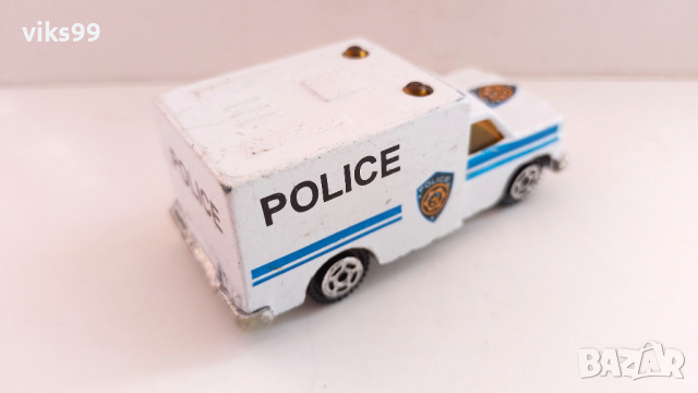 Метален Полицейски джип , снимка 4 - Колекции - 41687448
