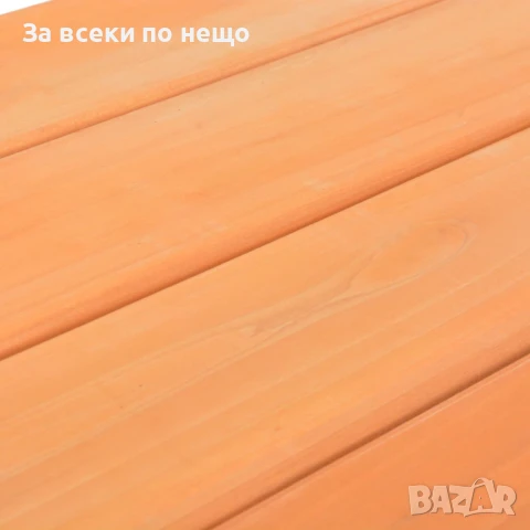 Детска маса за пикник с пейки, 89x79x50 см, ела масив Код P984, снимка 5 - Други - 51156003