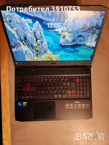 Нов Acer Nitro 5 AN515-57 геймърски лаптоп, с гаранция