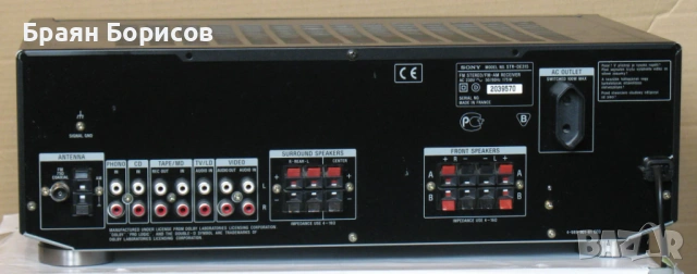Sony STR-DE315 – AV ресивър, мощен, Dolby Surround, чист звук, снимка 3 - Ресийвъри, усилватели, смесителни пултове - 54361769