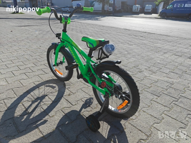 BG Детски велосипед 16" MASTER зелен, снимка 9 - Велосипеди - 54334239