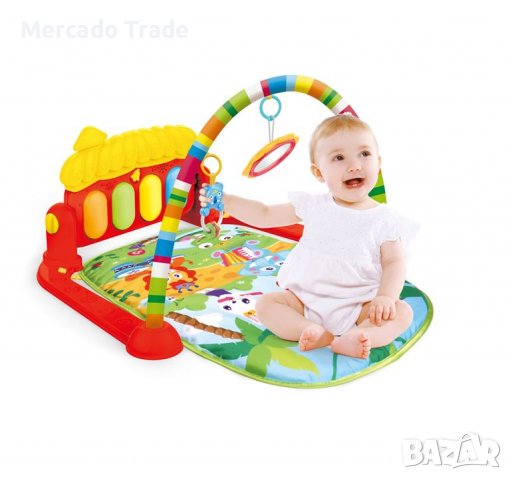 Активна гимнастика Mercado Trade, За бебета, С аксесоари, снимка 1 - Образователни игри - 40095759