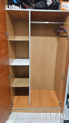 Двукрилен гардероб 195х90х54,50, снимка 2 - Гардероби - 52791483