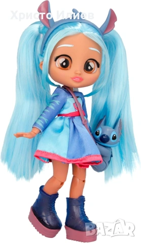 IMC Кукла BFF Stitch Стич Disney Дисни Cry Babies, снимка 4 - Кукли - 53281868