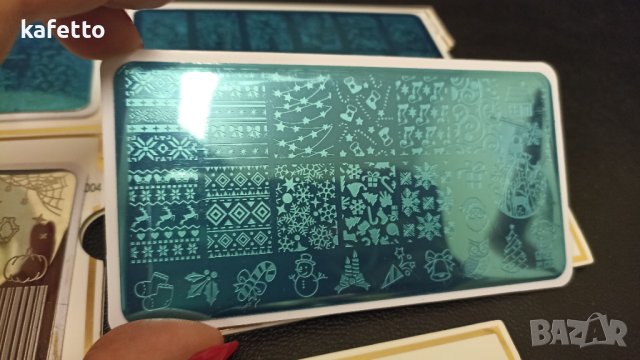 Щампи/ печати за нокти, маникюр , снимка 4 - Козметика за тяло - 40839137