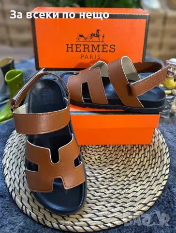 Hermes Дамски Сандали Хермес - Налични Различни Цветове Код E228, снимка 4 - Сандали - 50411966