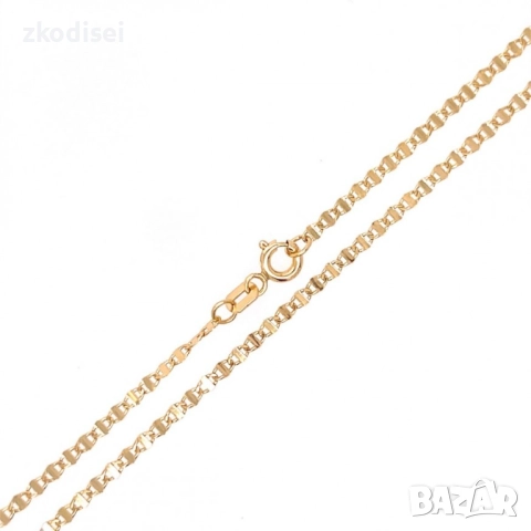 Златен синджир 2,33гр. 49,0см. 14кр. проба:585 модел:33732-4, снимка 1