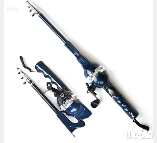 Сгъваема риболовна въдица, снимка 4 - Въдици - 51582797