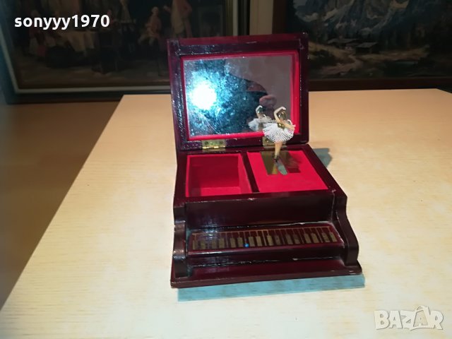 AL SWAN LAKE-музикална кутия-С БАЛЕРИНА-внос франция, снимка 8 - Колекции - 29491097