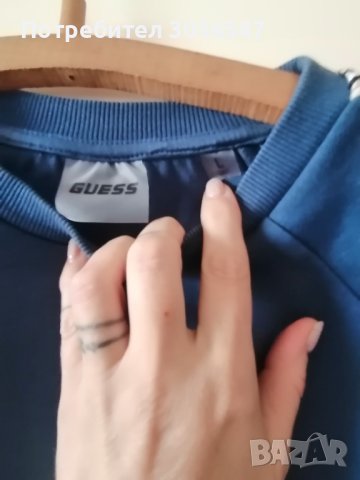 Дамско оригинално горнище Guess р-р L, снимка 2 - Суичъри - 42715876
