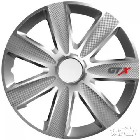 Тасове за джанти 15'' Versaco Carbon GTX - сребрист