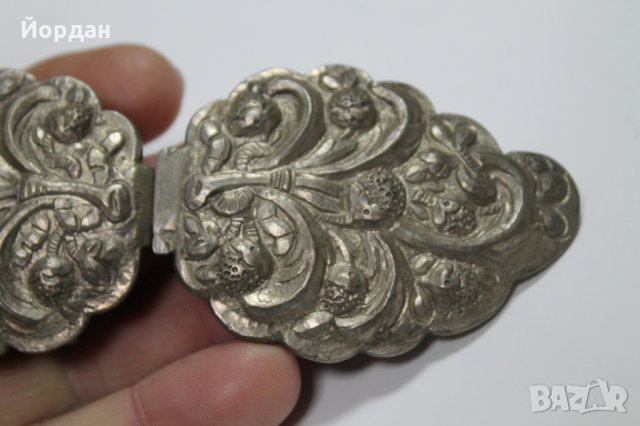 Сребърни пафти , снимка 2 - Антикварни и старинни предмети - 35081001