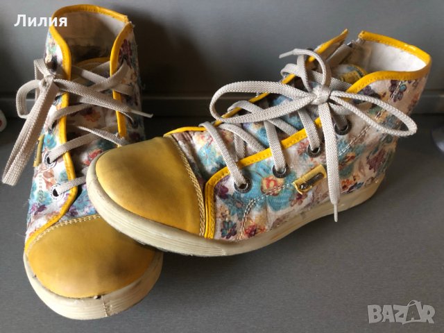 Ликвидация, 15лв!Детски дишащи обувки / кецове с текстилна част и естествена кожа Primigi, снимка 2 - Детски маратонки - 30672284