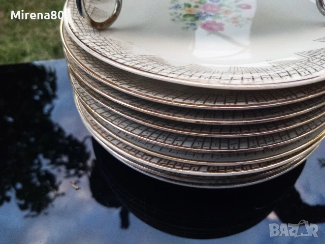 Баварски десертни чинии - 10 бр., снимка 3 - Чинии - 51231292