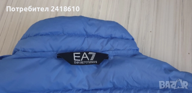 Emporio Armani EA7 Down Vest Mens Size L / XL НОВО!  ОРИГИНАЛ Мъжки Пухен Елек!, снимка 7 - Якета - 55741534