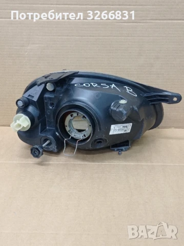 Опел OPEL Corsa B ляв фар VALEO, снимка 2 - Части - 51419474