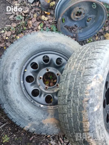 Гуми с джанти за Сузуки Витара самурай , снимка 4 - Гуми и джанти - 45963892