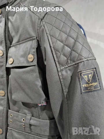 Дамското мото яке Triumph, размер S, снимка 10 - Аксесоари и консумативи - 56179929