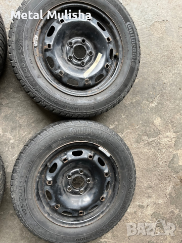 Джанти с гуми 5x100 VAG, снимка 3 - Гуми и джанти - 44731907