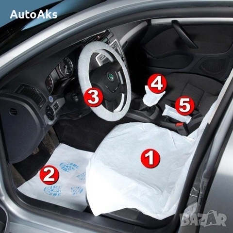 Предпазни калъфи за интериор 5 в 1 за автомобил / кола