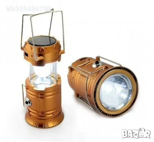 Фенер за къмпинг LL-108A USB изход, аварийна лампа 5 в 1