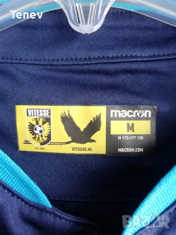 Vitesse Macron мачова #15 оригинална рядка фланелка тениска Витес, снимка 5 - Тениски - 36681609