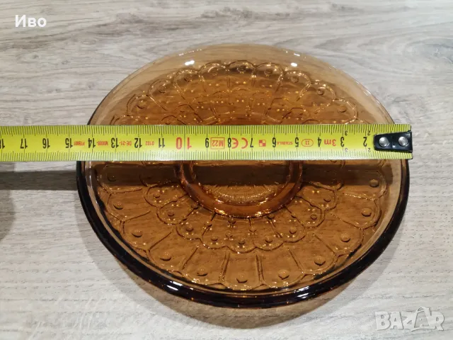 Стъклени чинии цветно стъкло, снимка 3 - Чинии - 49034712