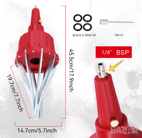 Пневматичен инструмент за монтаж на унив.маншони, снимка 3 - Други инструменти - 52190350