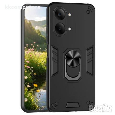 Калъф за Xiaomi Poco X8 Pro Max 5G / Redmi Turbo 5 Max 5G с Пръстен - PC+TPU, 0.5mm защита, 4 цвята