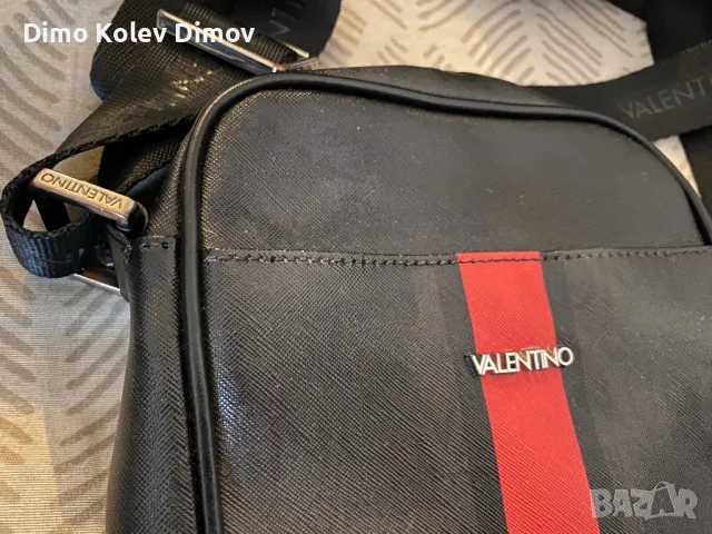 VALENTINO Мъжка чанта, като нова, снимка 5 - Чанти - 49513908